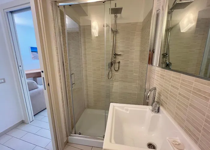 דירה La Chiocciola Confort, Parking Gratuito, Fronte Bus Arst, Navetta Mare E Postazione Noleggio Monopattini Elettrici